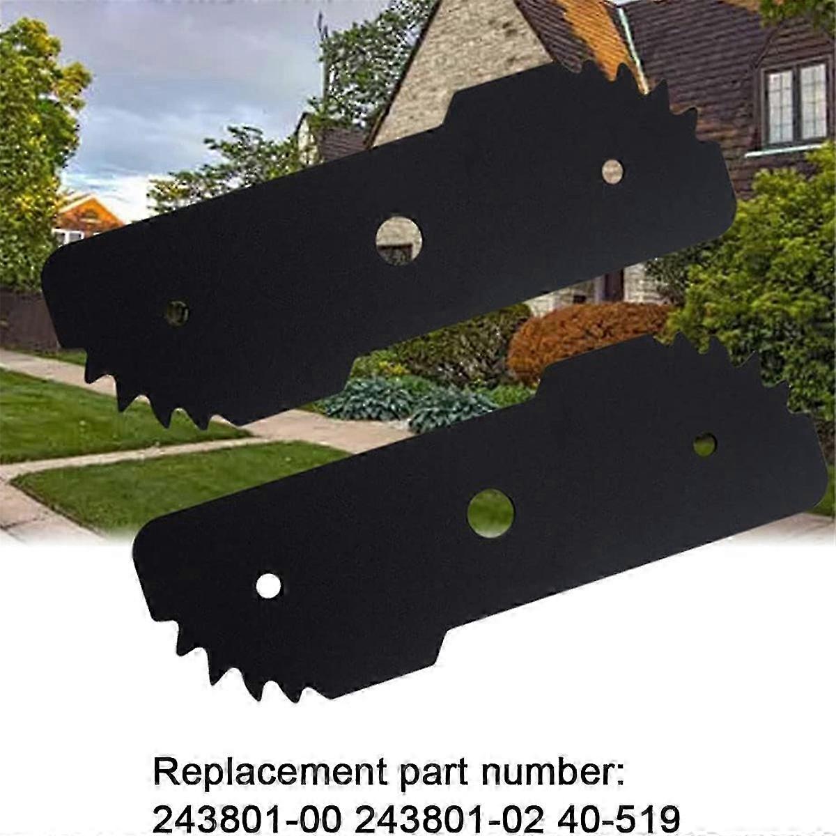 2pc 243801-02 Edger Blade,Compatible for Black &