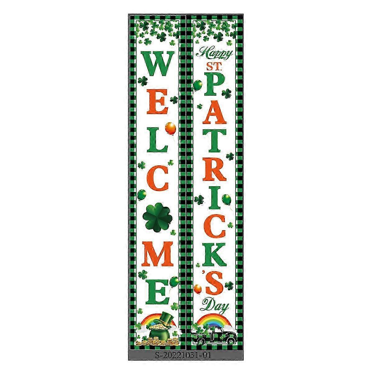 Irish Celebration Flags - Patrick's Day Green Elegance