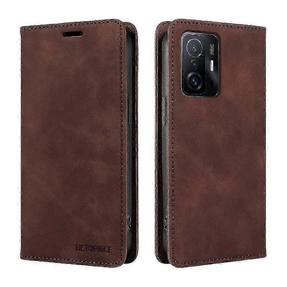 PU Leather Magnetic Folio Wallet Case for Xiaomi POCO F5 Slim Prote...