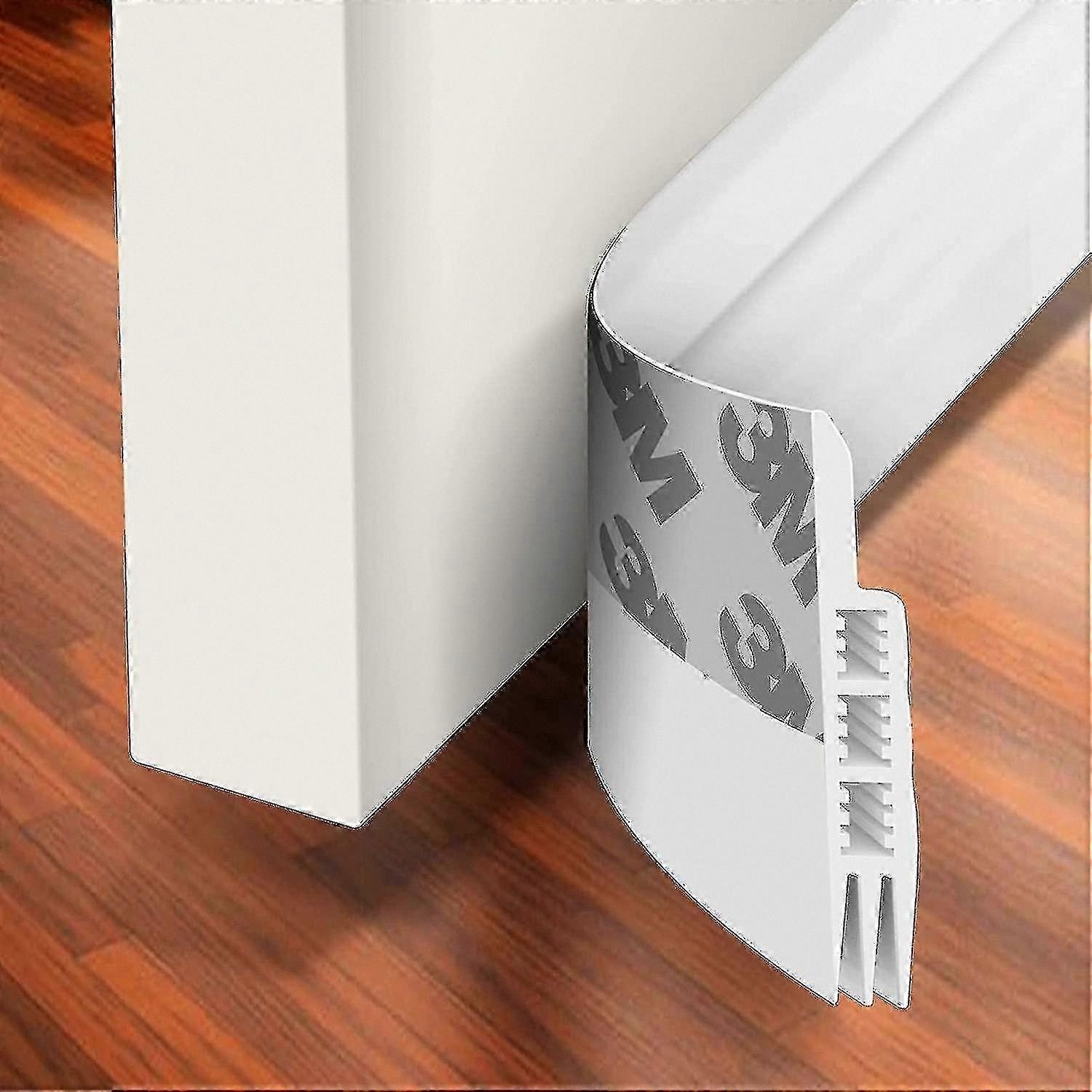 Heavy Duty Door Draft Stopper - Weatherproof Seal Strip with Strong Adhesive for Noise Reduction and Insulation Solution