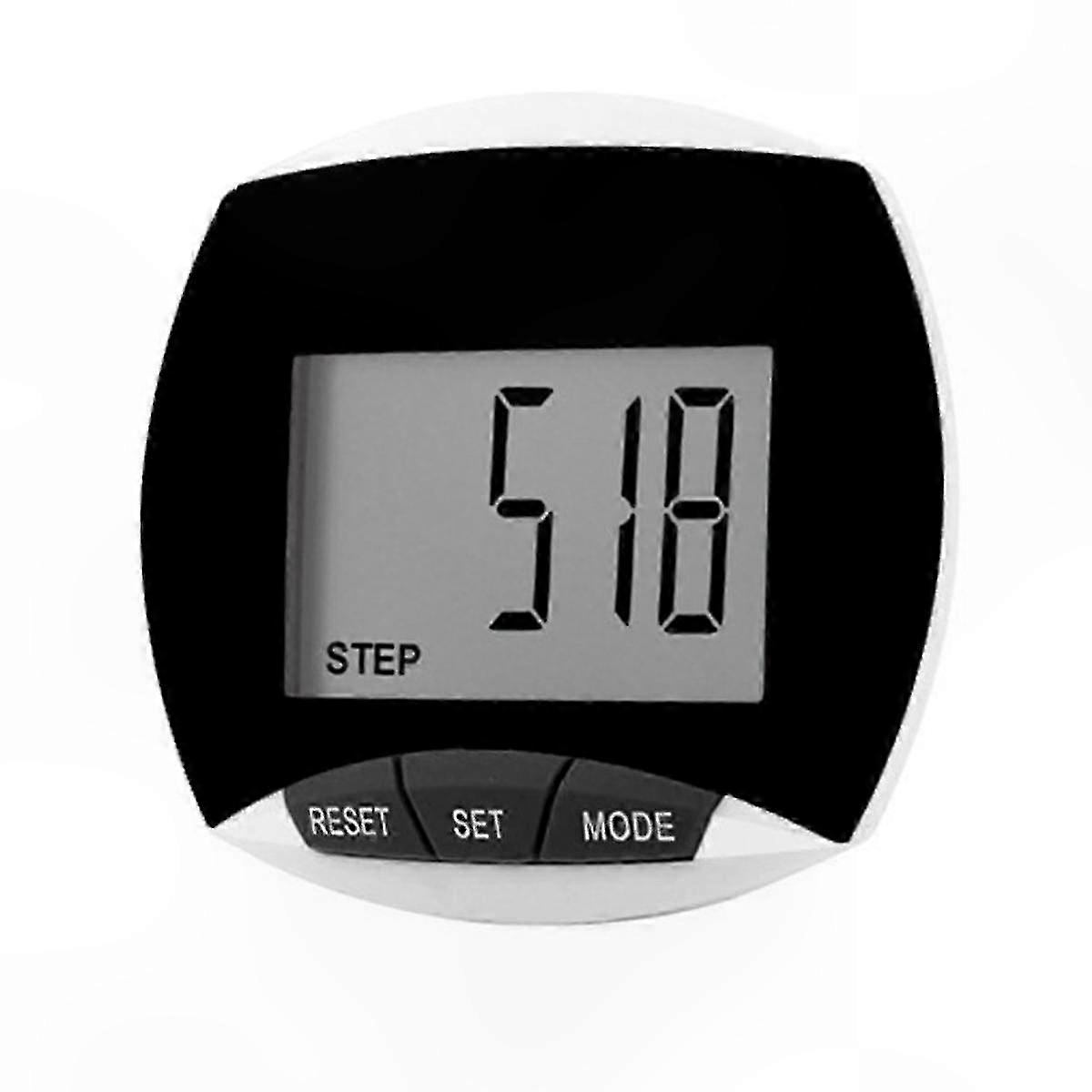 Electronic Step Tracker for Walking and Running, Accurate Pedometer for Seniors, Digital Step Counter for Fitness Monitoring