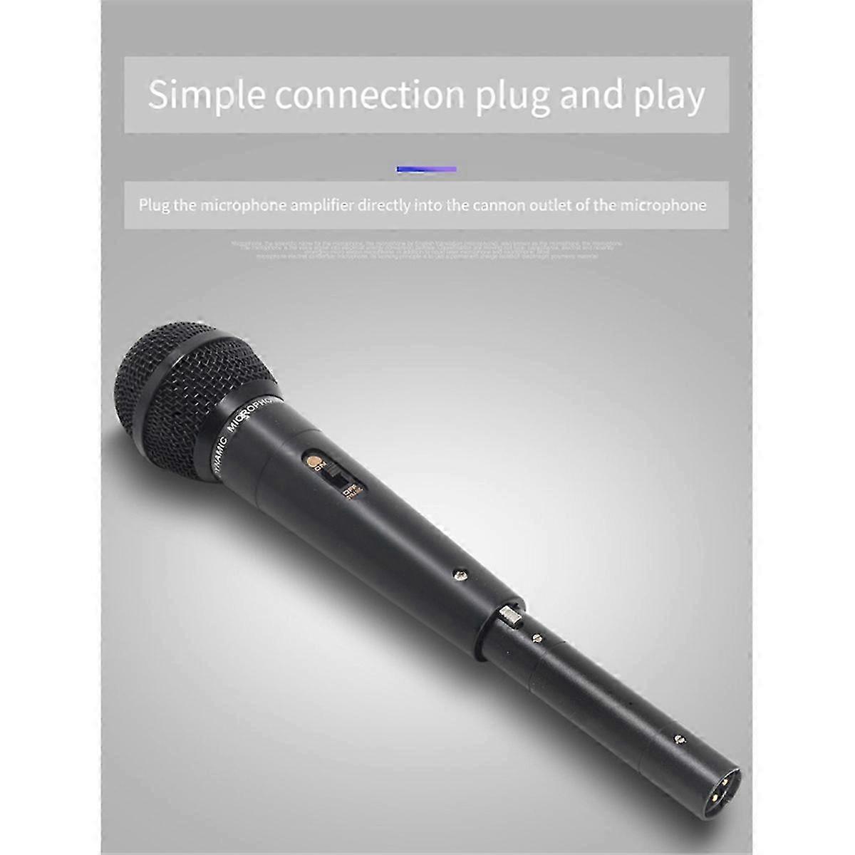 Dynamic Microphone Preamp Portable Microphone Preamp Blue