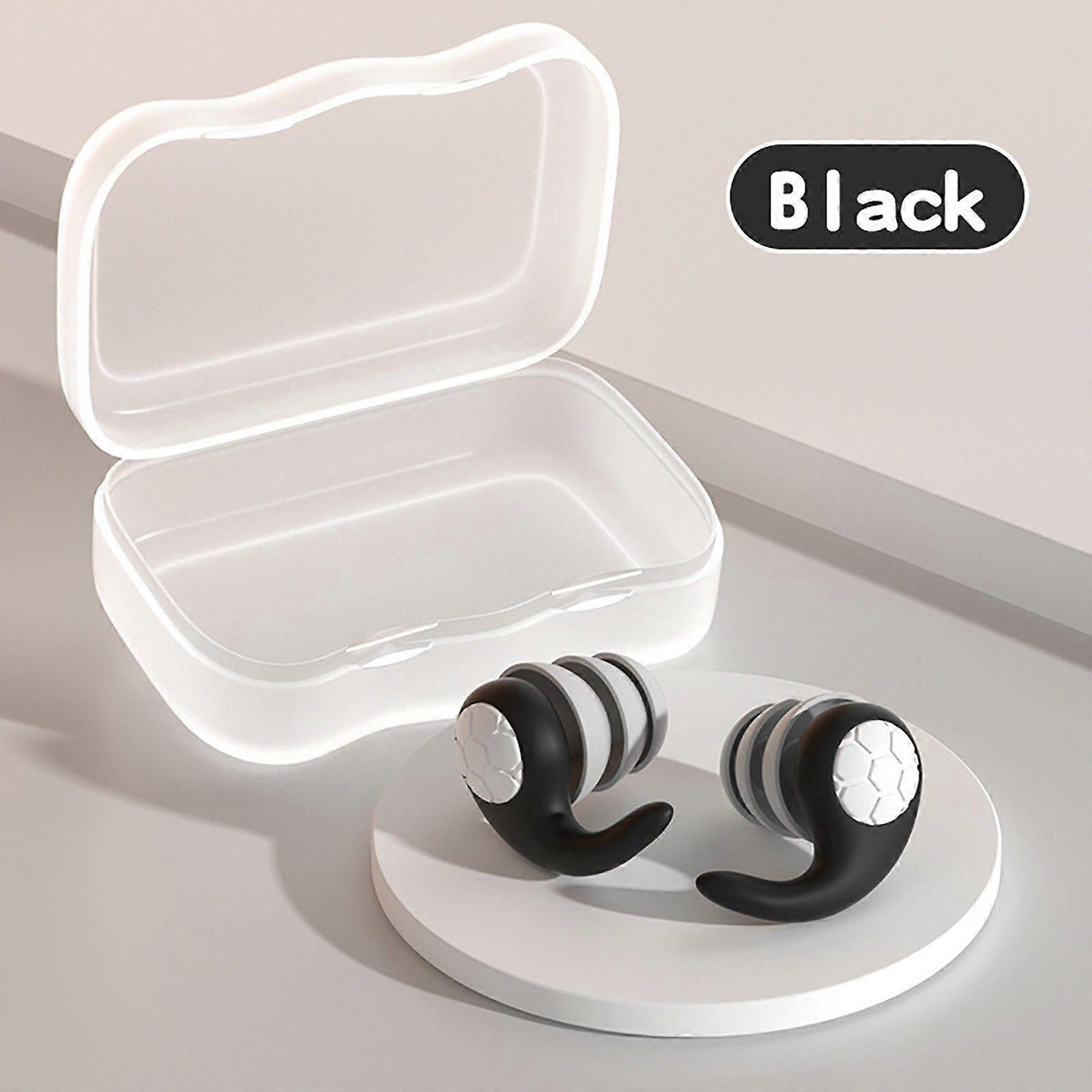 Gel de silice Réduction du bruit Bouchon d’oreille Filtre antibruit Sommeil Natation Bouchon d’oreille silencieux à trois couches étanche FYLE7733