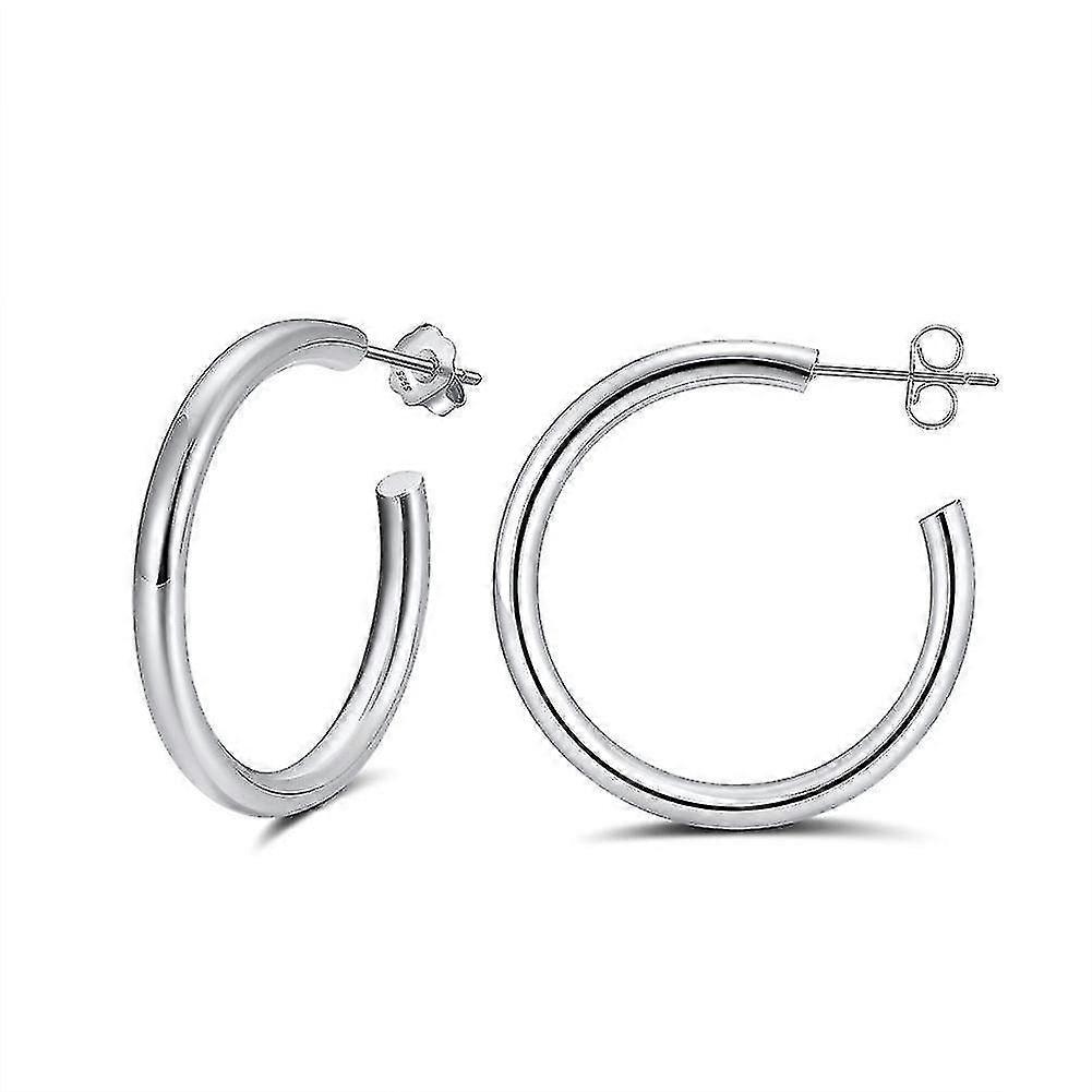 Creative fashionable breathable round earrings