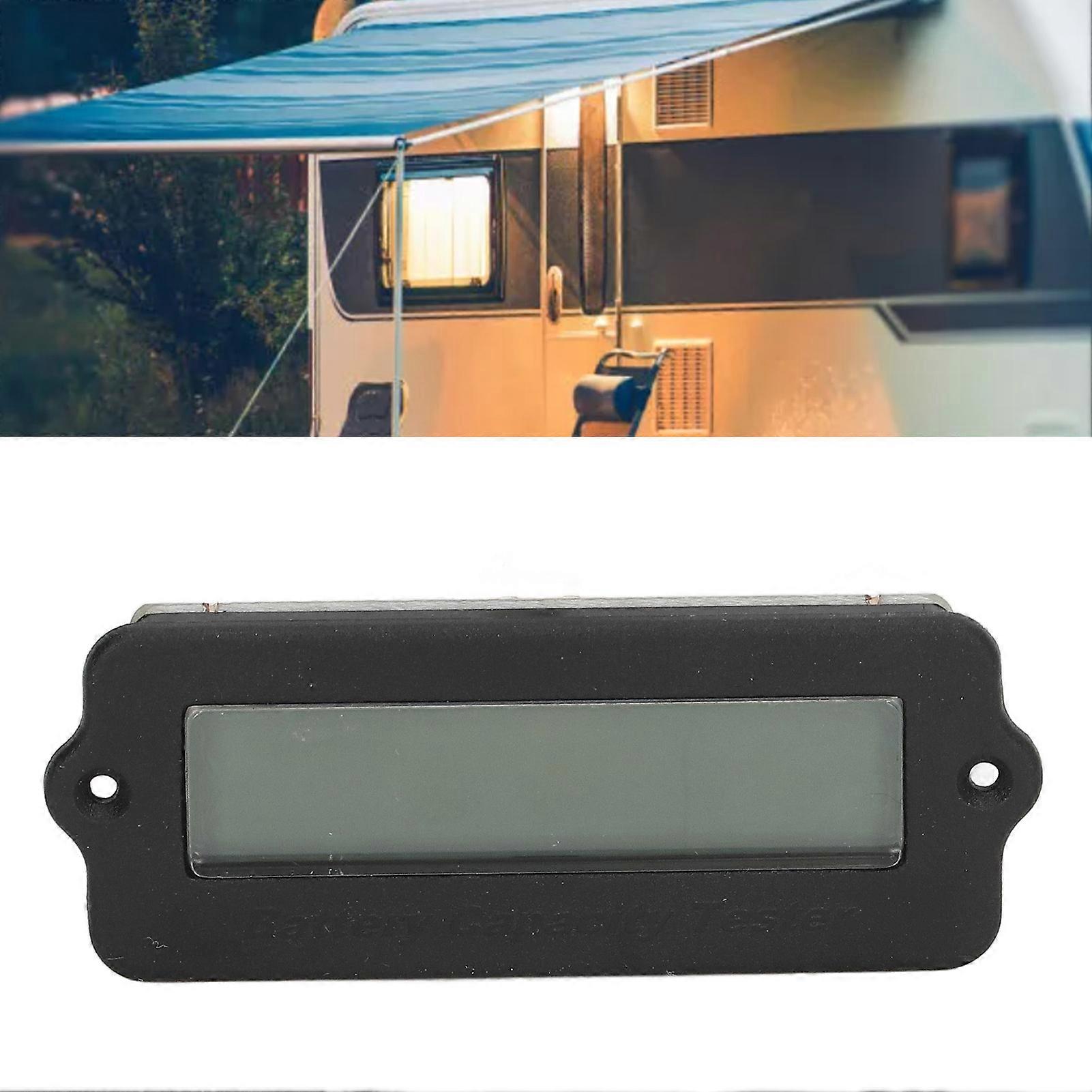 Lithium Ion Battery Monitor 3-String Yellow Backlight ABS Display