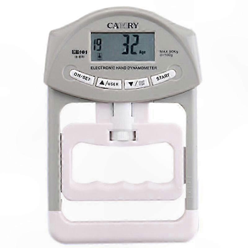 Digital Grip Strength Dynamometer, Automatic Recording, 200 lbs/90 kg Capacity