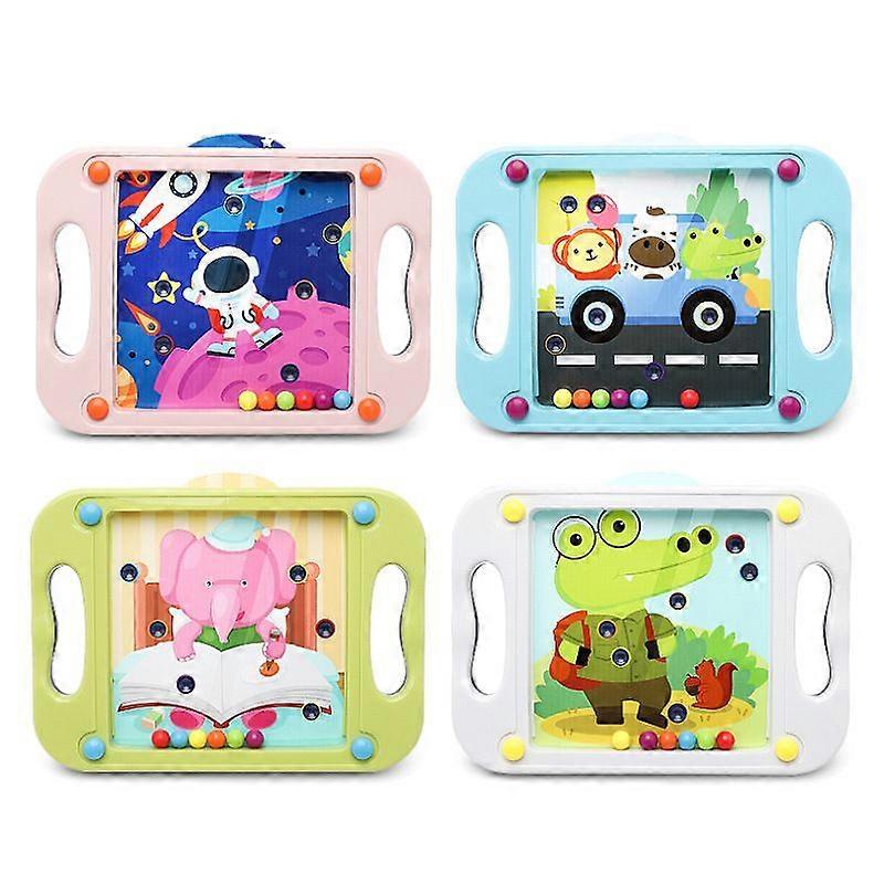 Children's ball rolling toy handheld ball maze table game gift