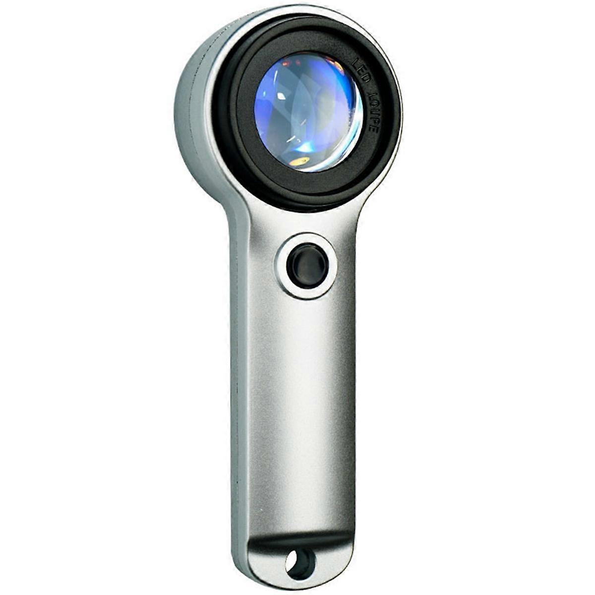 Handheld Magnifying Glass 30X Usb Charging for Reading Antiques Magnifier Glasses Uv- Light Banknote