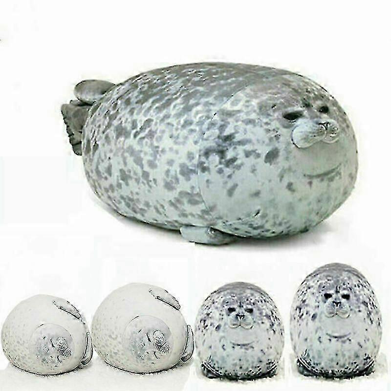 large seal plush pillow fluffy ocean stuffed toy doll