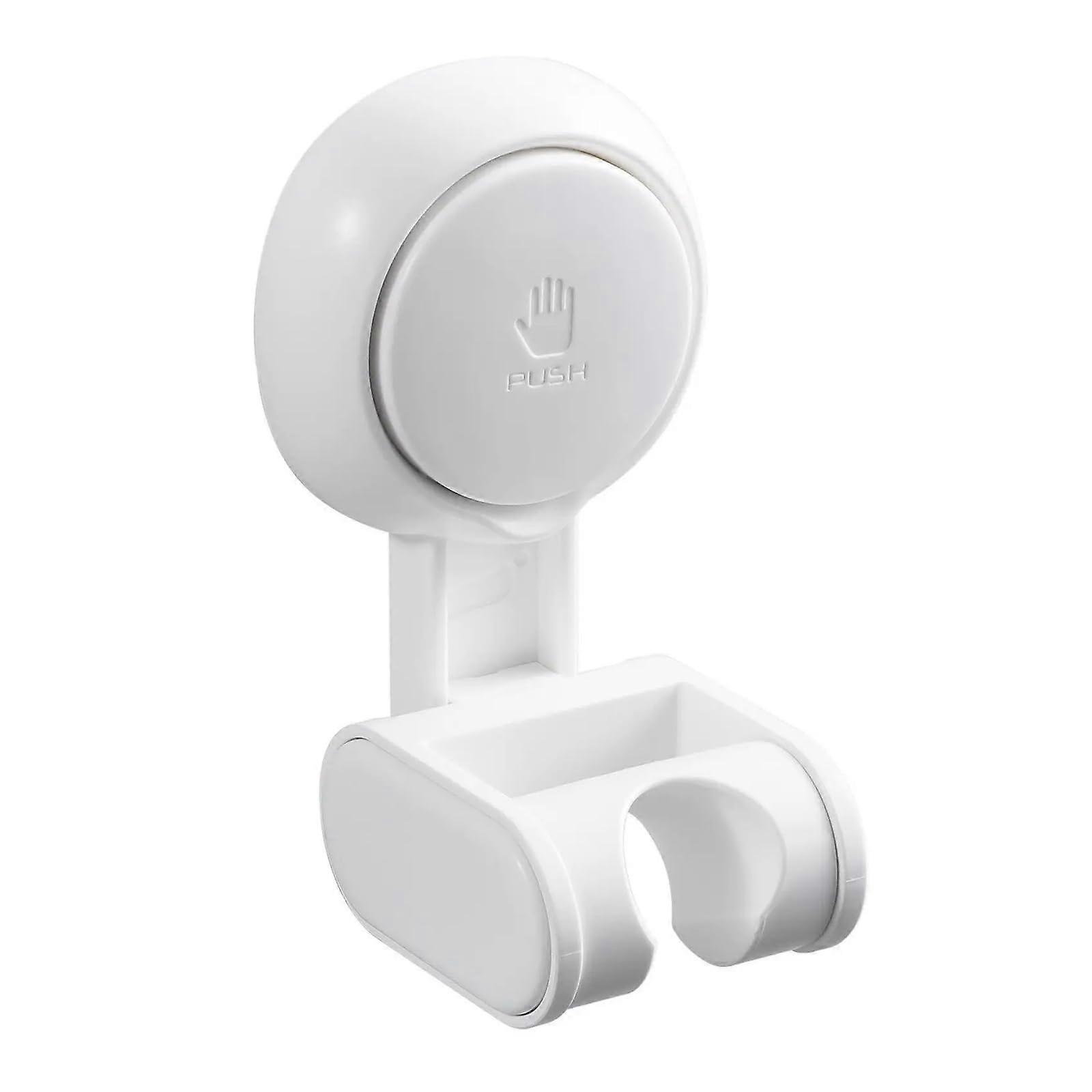 Shower Head Holder Suction WallMounted Bracket, Adjustable, Waterproof Pink 0.70.9 Inch, No Drill