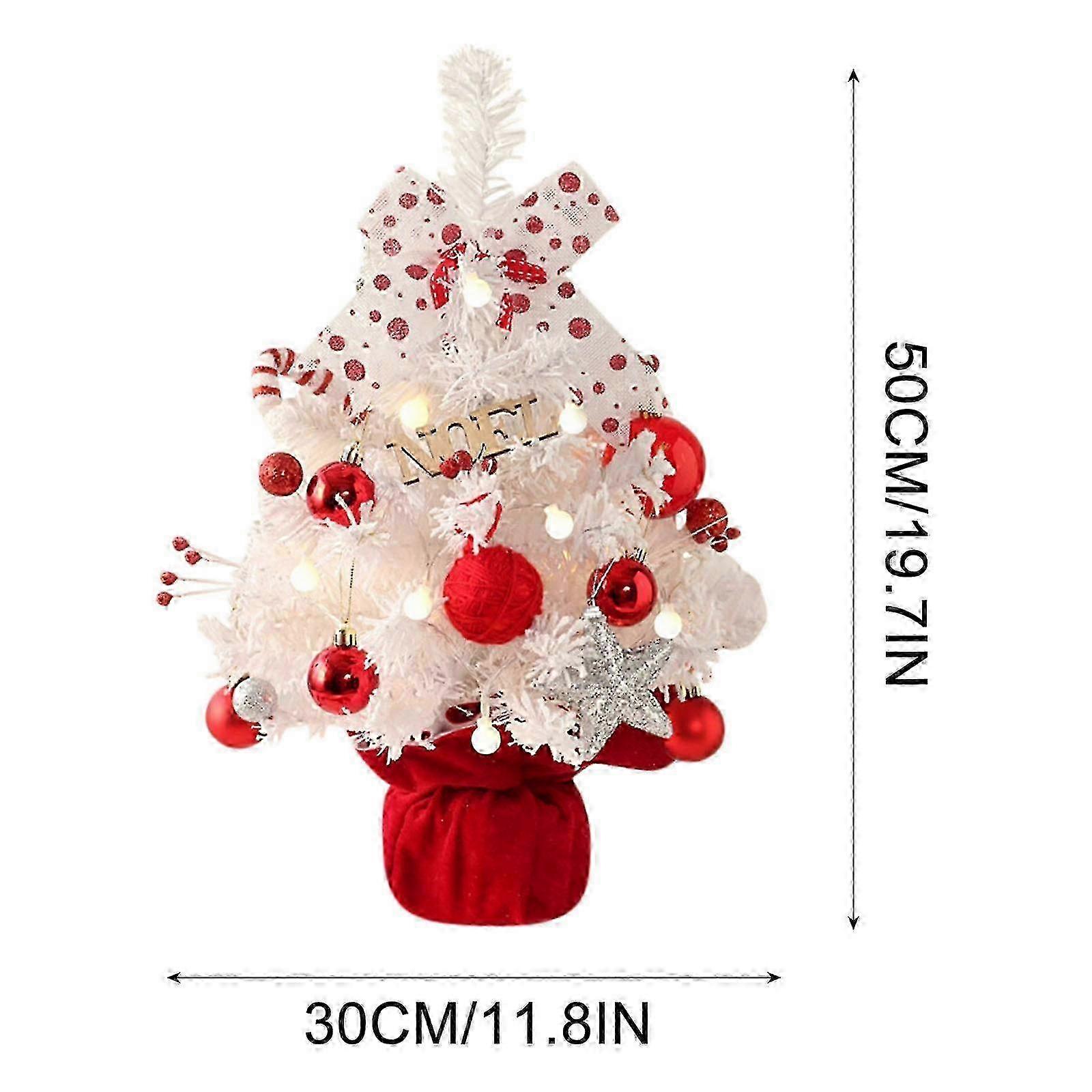 Christmas Movies Inspired Multi-Color Decorations: Rotating Octave Box & Mini Tree Decorations for a Festive Desktop Display