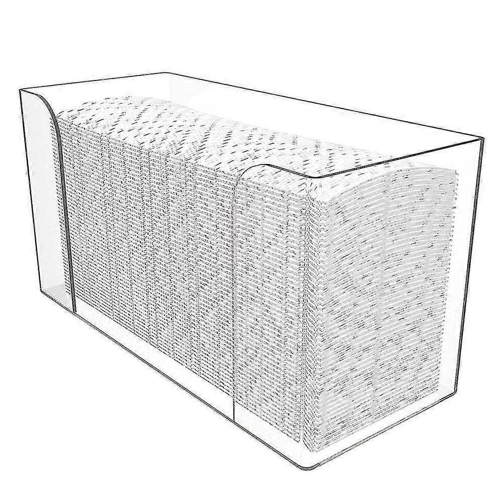 موزع مناشف ورقية كونترتوب ، حامل منديل منشفة ضيف واضح ، مناسب ل Z-fold ، C-fold أو Mu