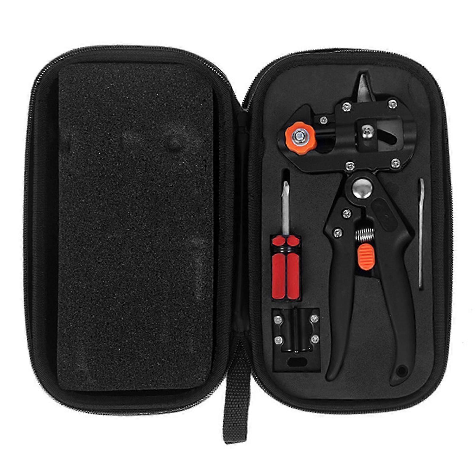 2 in 1 Grafting Tools Pruner Kit Heavy Duty Nurserys Garden Grape Graft Tool Cutter for Plant Branch 2025