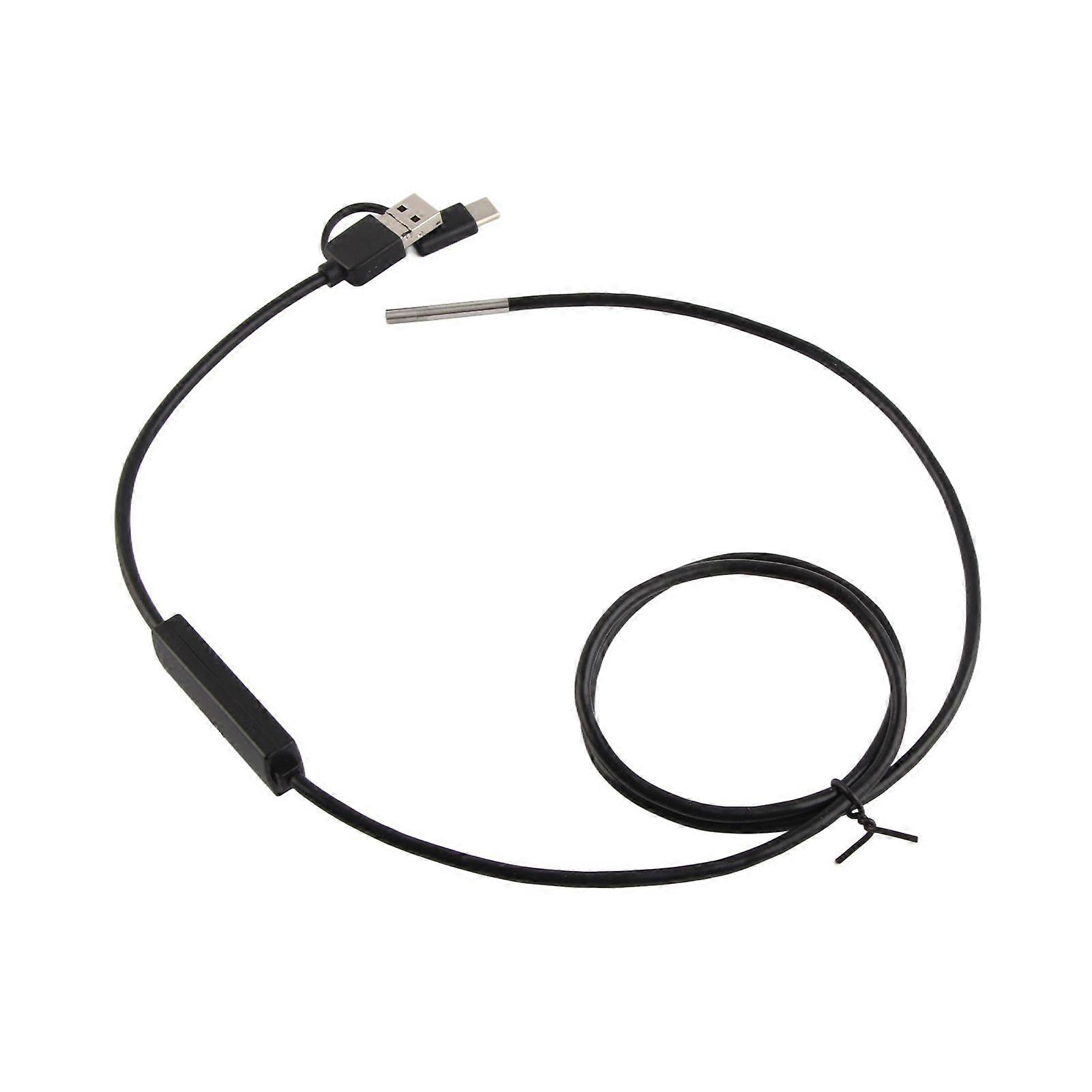 3 in 1 for Android TypeC Mobile Phone 3.9mm Lens High Definition Waterproof Endoscope(1m Cable )