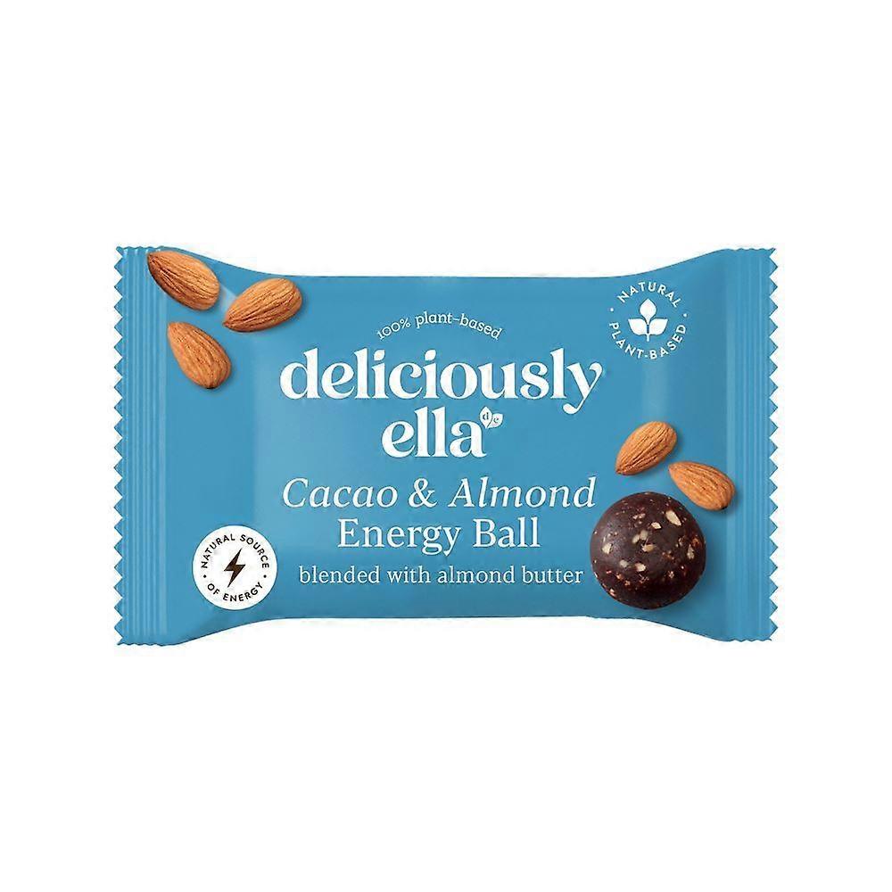 Deliciously Ella Cacao and Almond Energy Ball 40g - 12 Pack