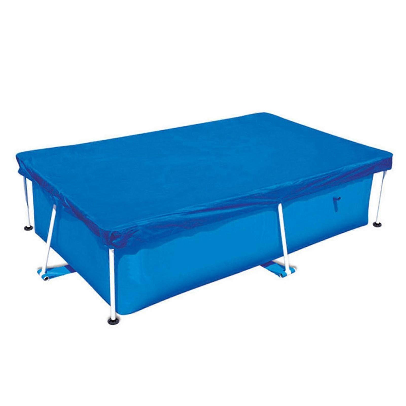 Κάλυμμα πισίνας 220 * 150cm κάλυψη πισίνας, κάλυψη σκόνης πισίνας, κάλυψη βροχής, ορθογώνια κάλυψη