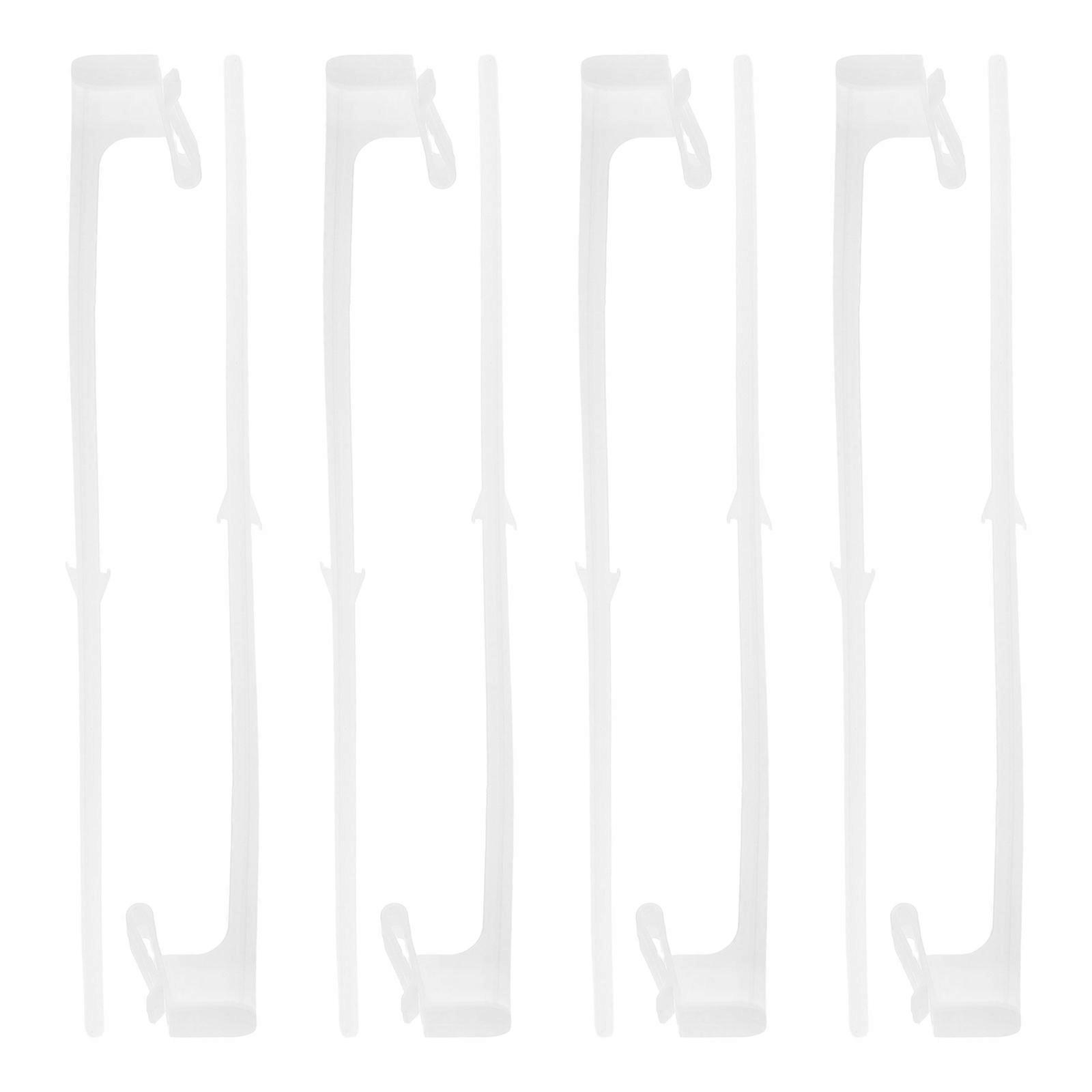 Car Flag Pole Holder Plastic for Secure Clip-on Use 40Pcs