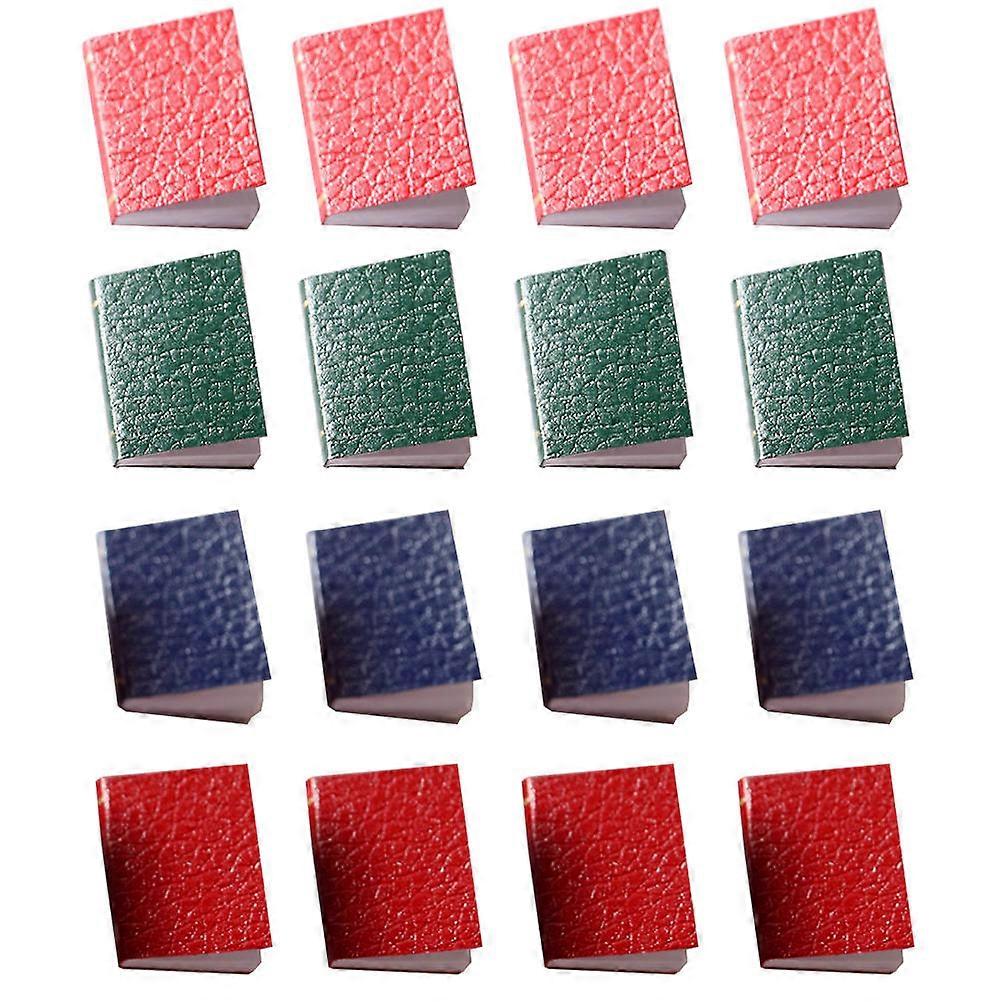 Miniature Book Ornament for Photo Props 16Pcs Kit