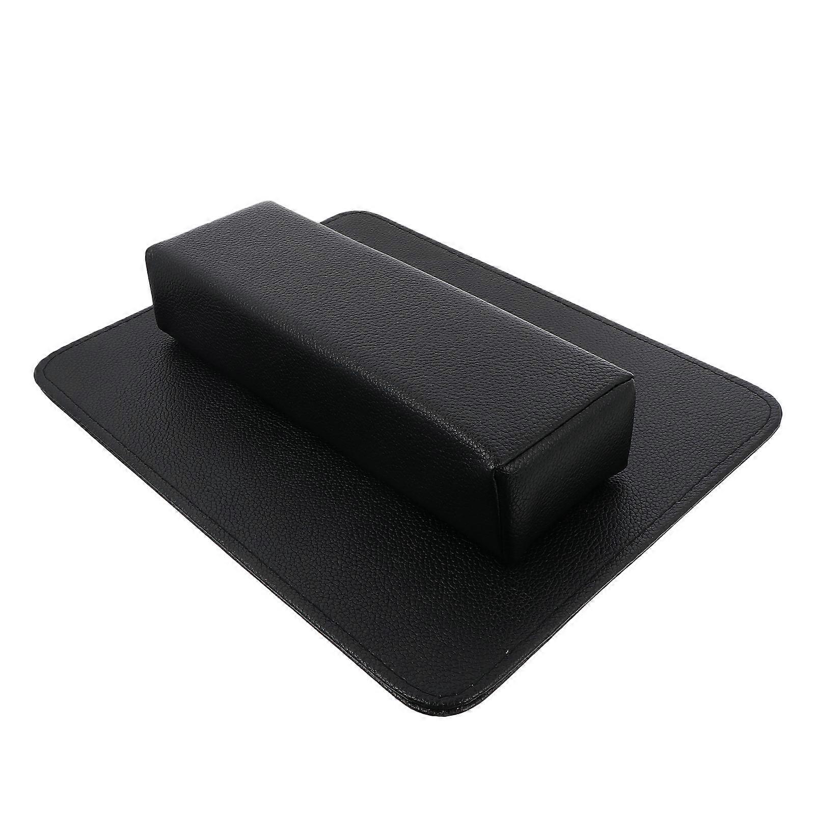 Client Cushion Manicure Hand Rest For Nail Training Black Comfortable Wrist Support 2Pcs