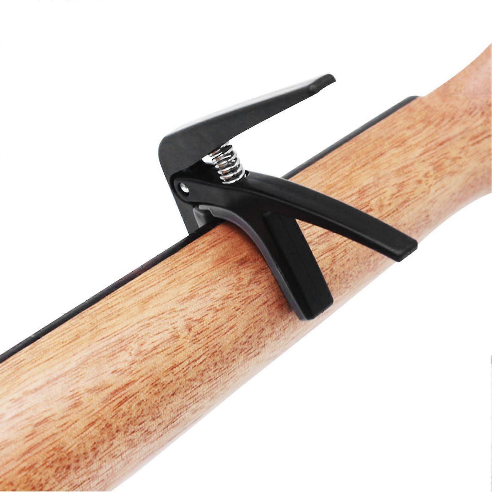 Ukulele Quick Release ABS Capo för gitarr Banjo tonförändring