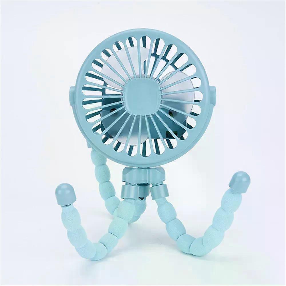 Mini Handheld Octopus Folding Fan Multi Functional Five In One Portable Fan Silent Home Dormitory Baby Stroller Multiple Scenes