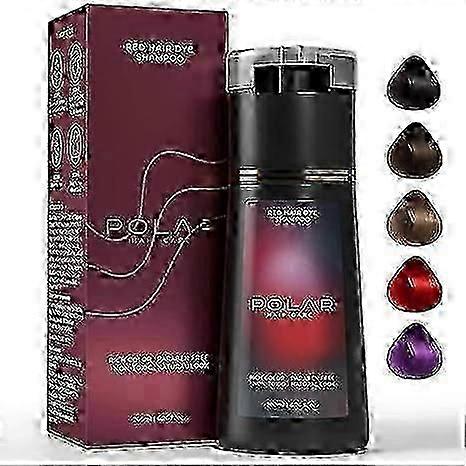Shampooing colorant pour cheveux, shampooing colorant pour cheveux polaires, shampooing colorant instantané pour soins capillaires polaires, shampooing colorant naturel pour cheveux gris Coverag