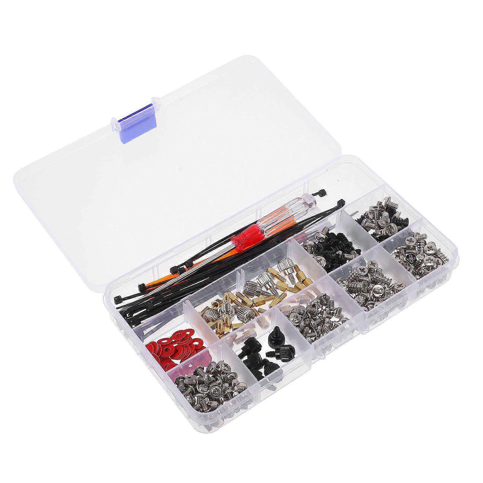 Replacement Computer Screws Assortment Kit For Pc Enthusiasts Professional Technicians 332Pcs