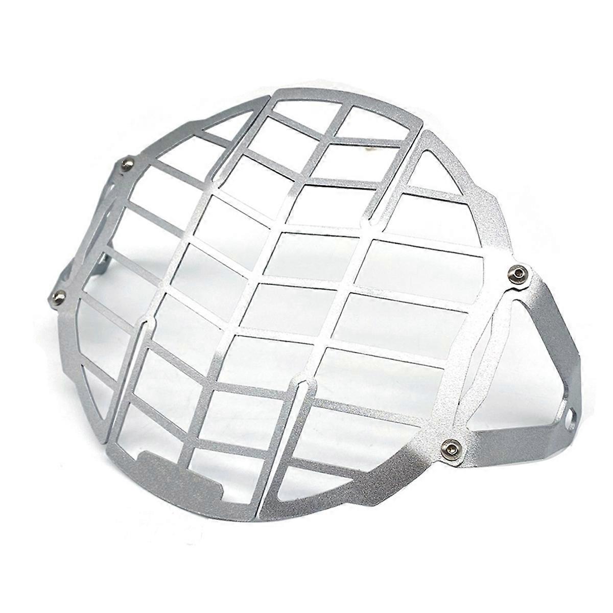 Motorcycle Headlight Guard for Speed 400 2024 Scrmabler silver