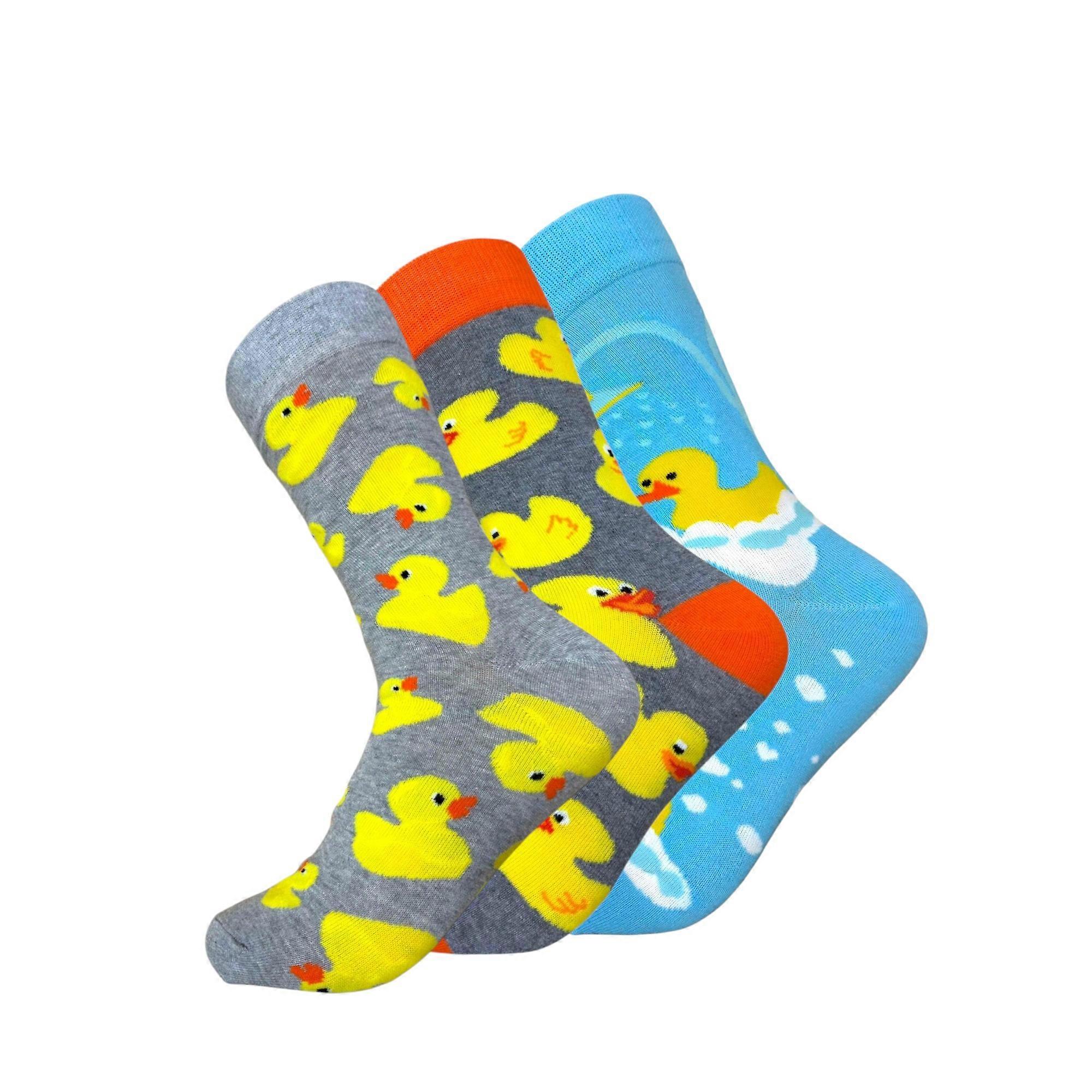 3-pack Happy Ducks herrstrumpor