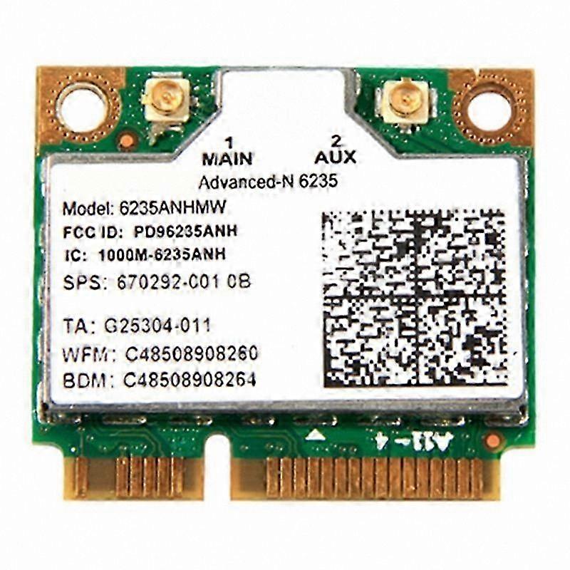 PCI-E Mini WiFi Card 802.11abgn Dual-Band Wireless Adapter for Laptops and Desktops