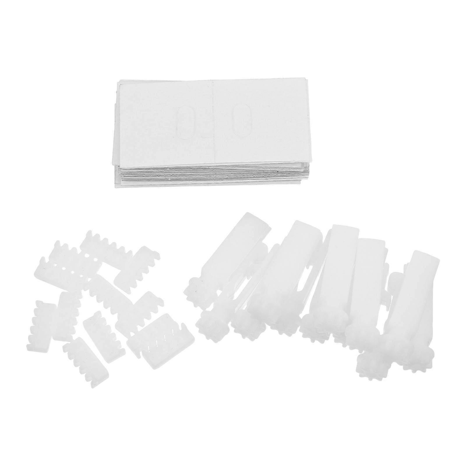 Vertical Blind Repair Tabs Replacement Parts Kit for Fixing 5Sets