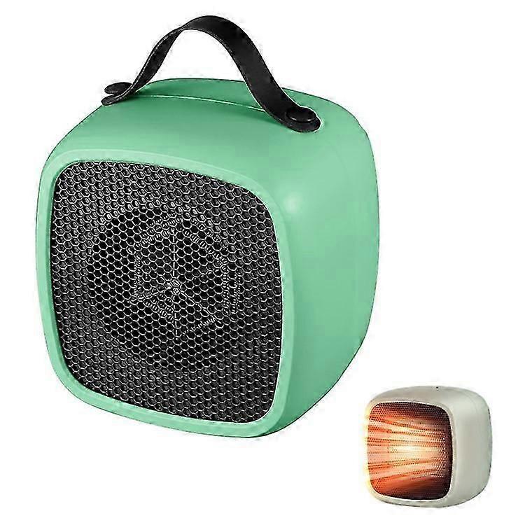 Mini Desktop Heater 2 Gears Adjustable Portable 500W Electric Space Heater for Home Office, EU Plug