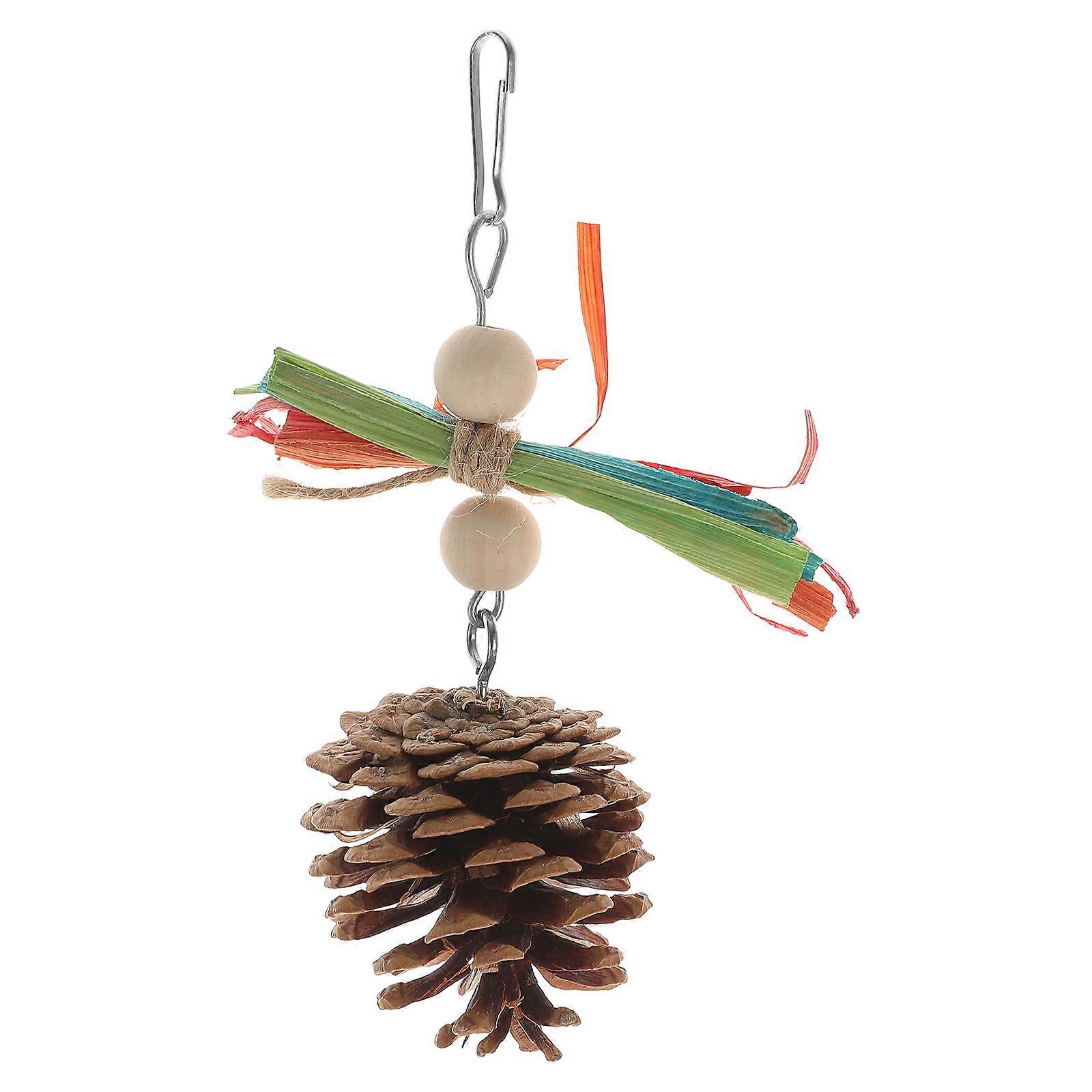 Wear Resistant Parrot Biting Plaything For Birds 4Pcs Designed For Indoor Enrichment And Chewing Activities