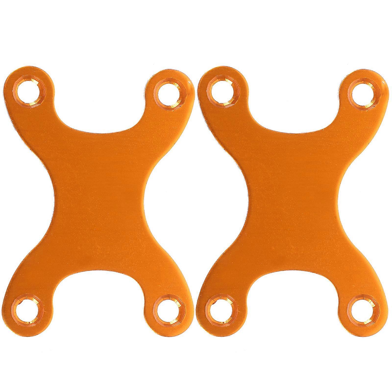 Multi-Function Skateboard Bridge Support Washer For Skateboarding Accessories Rounded Square Shape 4 Pcs