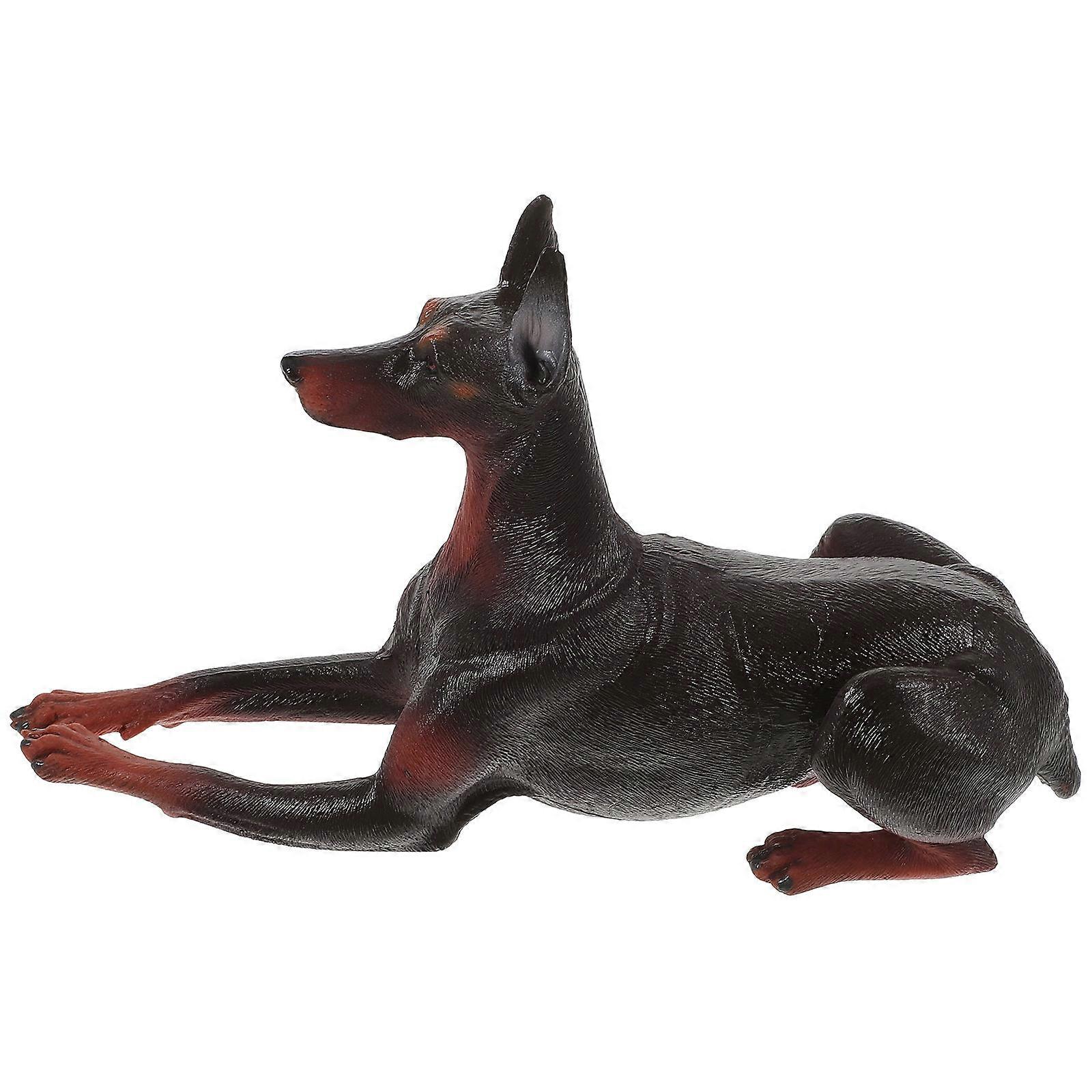 Small Dog Statue Decorative Dog Ornament Suitable For Desktop Decoration 4Pcs Home And Office Use