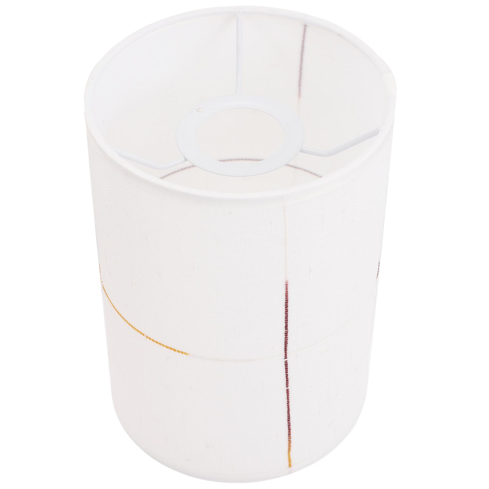 Cylinder Cloth Lampshade Lamp Cover for Hanging Lamp Accessory 2Pcs Kit