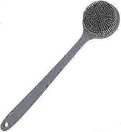 Back Scrubber for Shower Soft Silicone Bath Body Brush with Long Handle-Yvan 2025