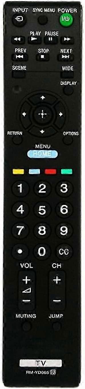 2025 RM-YD065 Remote Control for Sony BRAVIA TV Remote Commander KDL-32BX420 KDL-22BX320 KDL-40BX450 KDL-55BX520