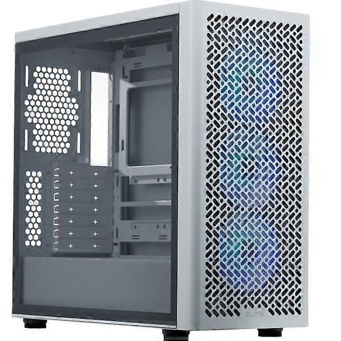 PC Case - COOLER MASTER - Elite 502 - White - Mid Tower - ATX