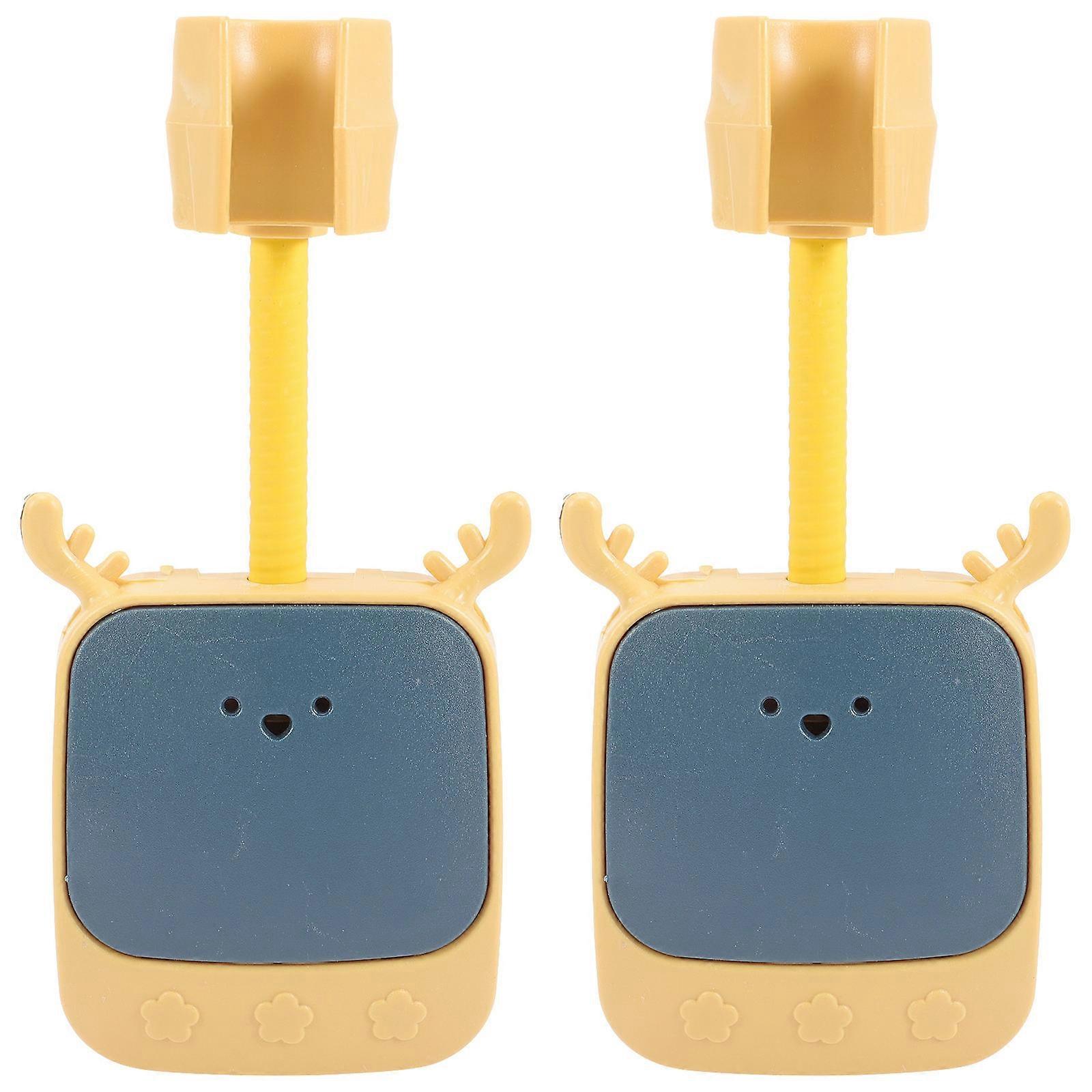 Adjustable Shower Head Holder Adhesive Bracket for Handheld Shower 2Pcs