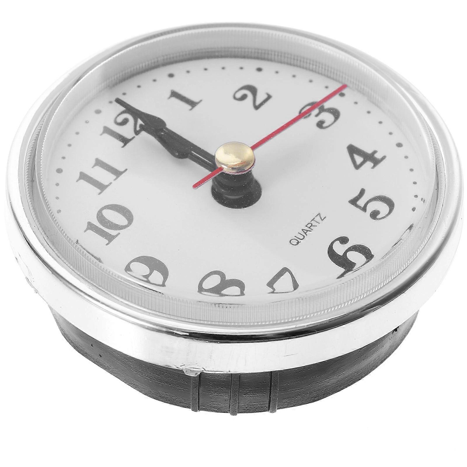 Round Clock Head Insert for DIY Use 5Pcs Retro Roman Number Movement