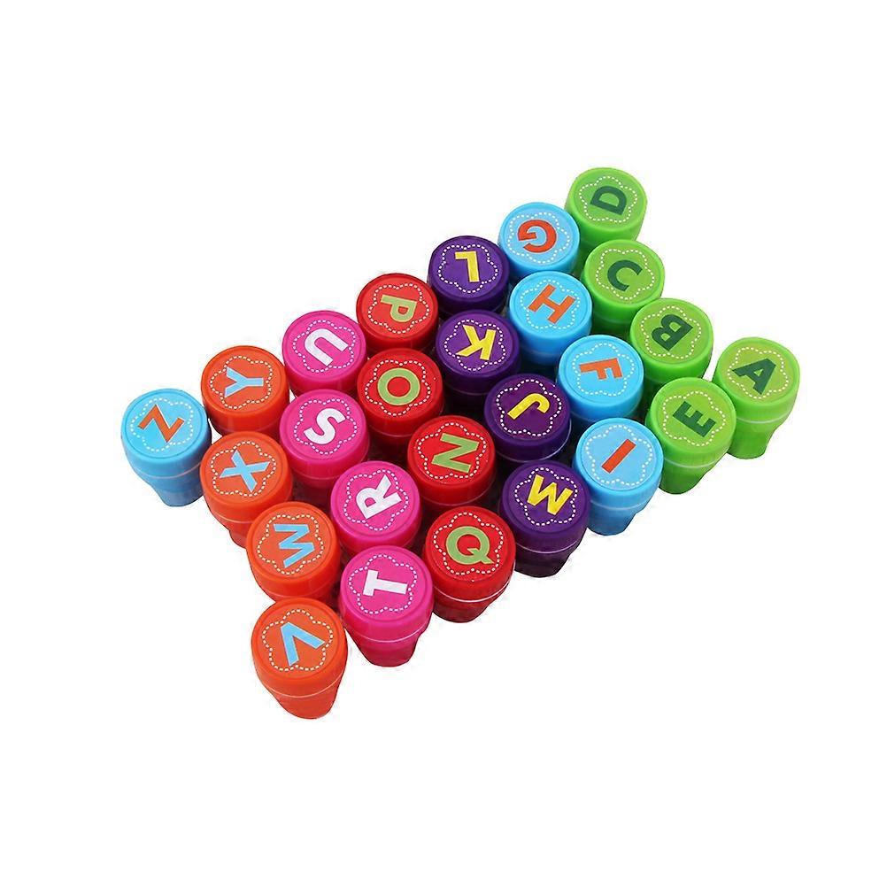 Stamps Toy Alphabet Stamp Set 78Pcs for Kids Playing in Assorted Colors