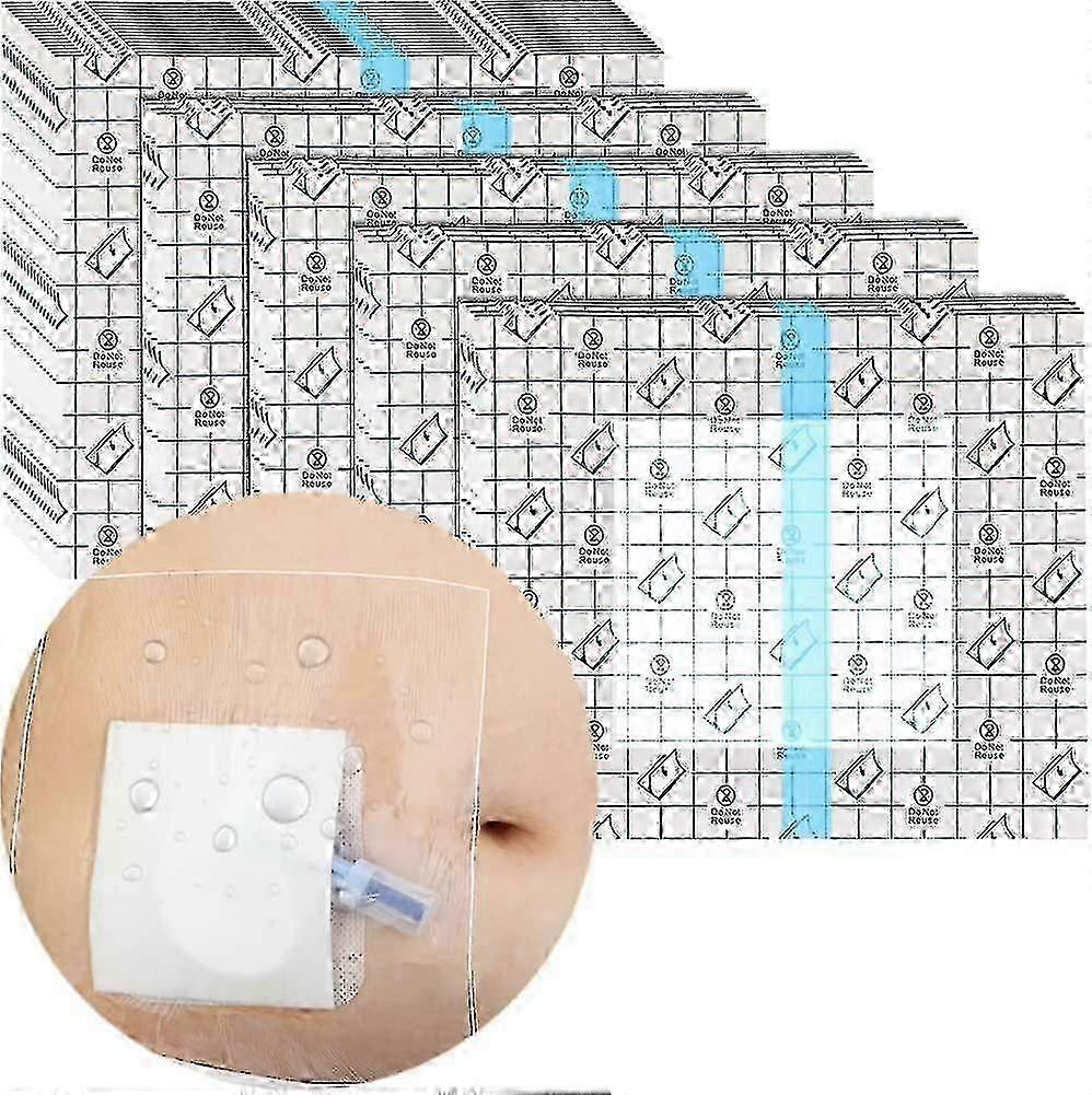Waterproof Dialysis Catheter Shower Cover 10x12 Inch Protector With Non-stick Center Pad Picc Line Bandage Patch Dressing Wounds Chest Port Pd Periton