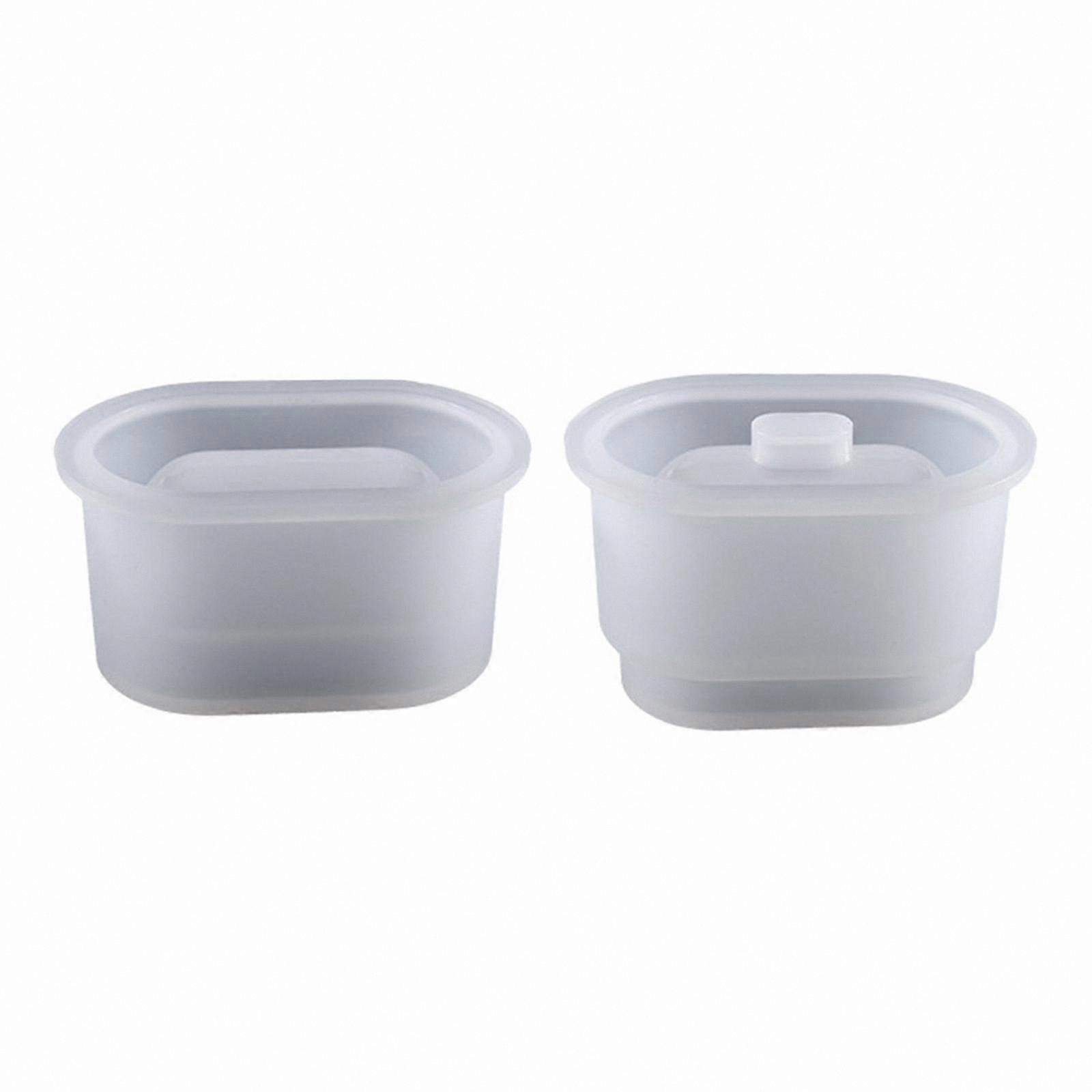 Silicone Epoxy Mold for Crafting Resin Earbud Case Compatible with Bluetooth Devices