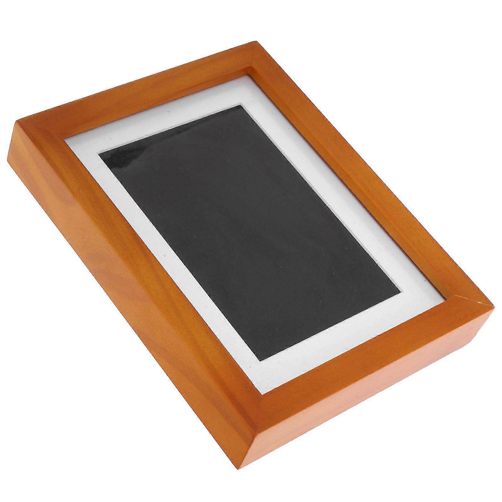 Decorative Wood Photo Frame Storage Box for Hidden Money Keeping