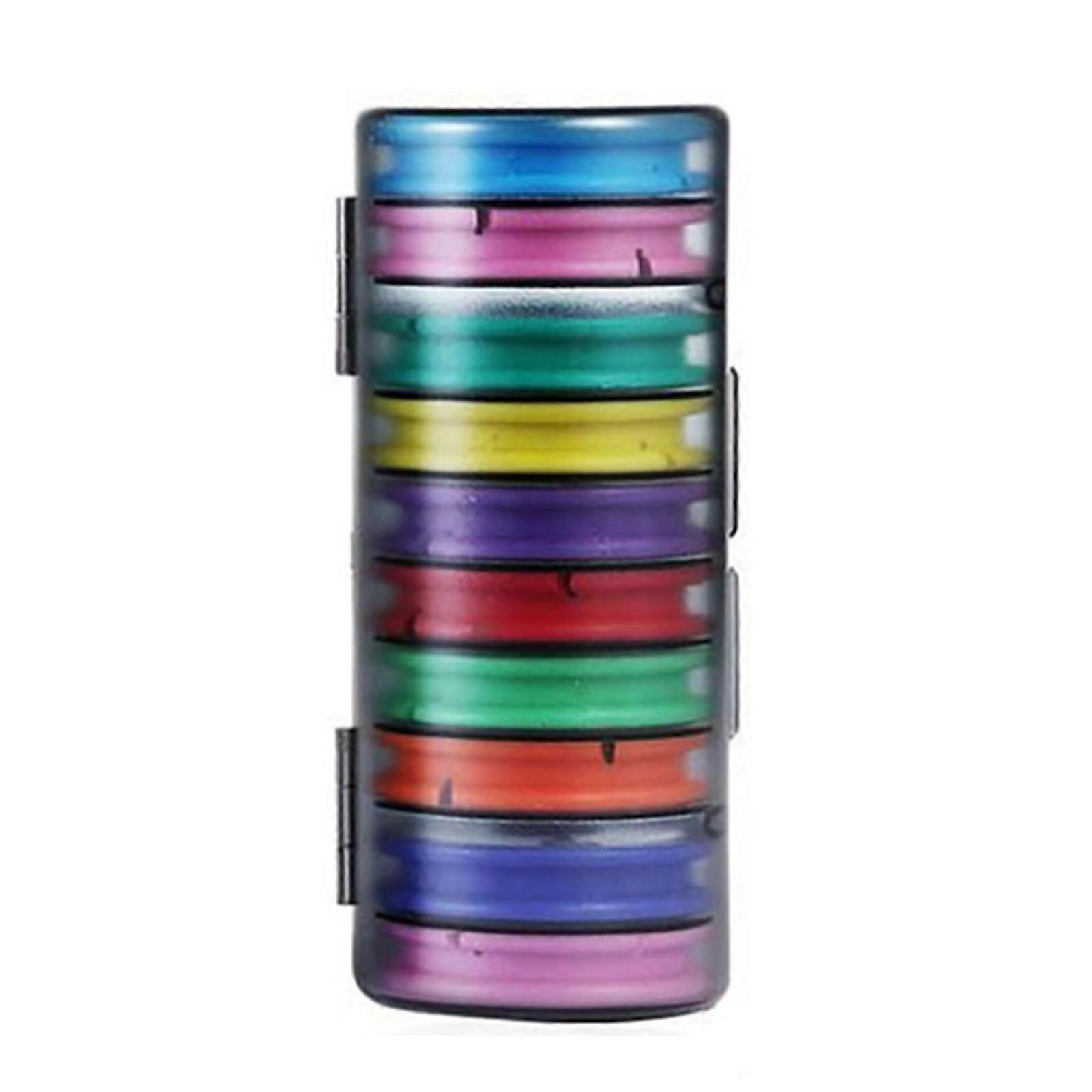 Fishing Main Line Box Winding Board Tool Fishing Line Storage Board Line Organizers Main Spool Box Colorful