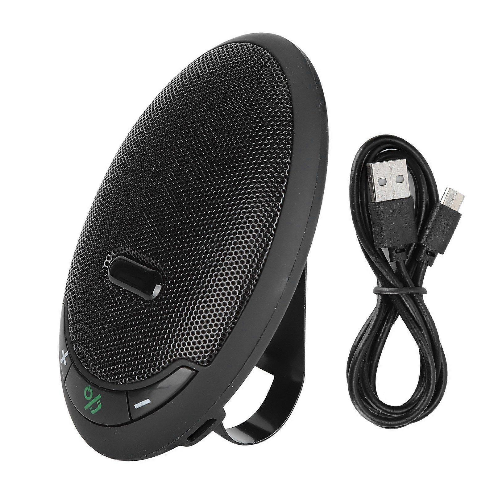 BT100 Car Bluetooth 5.0 Speakerphone Handsfree Wireless Audio Receiver Noise Reduction