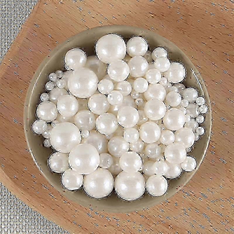 50g 2-14mm الصالحة للأكل الخرز الملونة اللؤلؤ السكر الكرة فندان كعكة الخبز يرش الكرة الذهبية كعكة الزفاف الديكور حلوى الطين