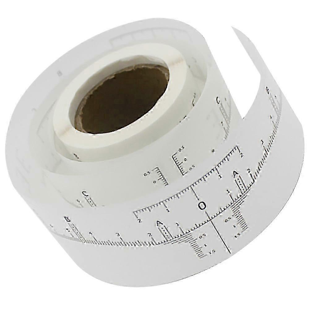 Eyebrow Stencils Stickers, Adhesive Ruler for Precise Brows, Disposable Design