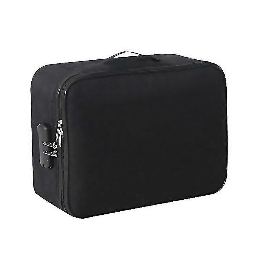 For Large Capacity Multilayers Foldable Fabric Document Storage Bag Specificationtwo Layersunlocked